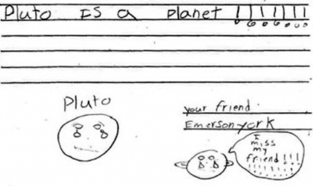 Pluto Letter