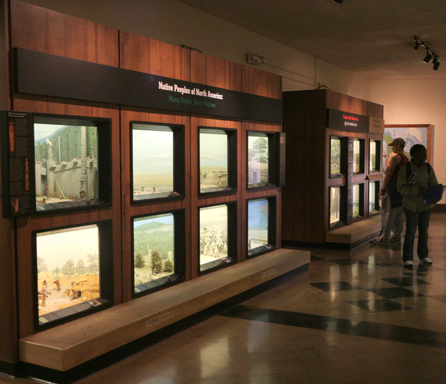 photo of the arrangement in museum