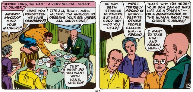 panel from X-Men
