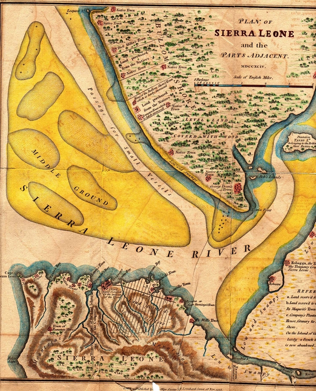 Freetown map