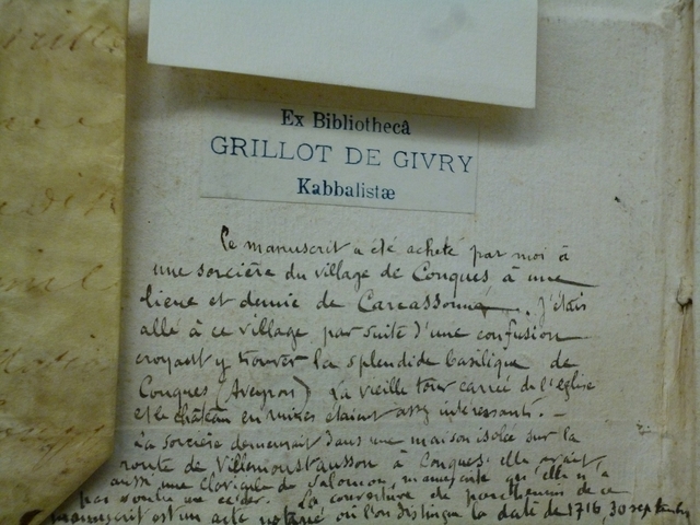 manuscript provenance