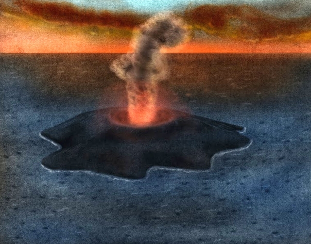 volcano island