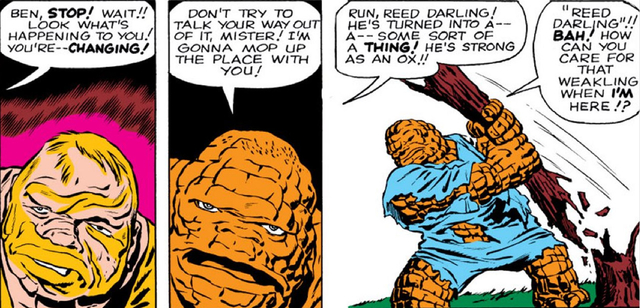 panel from Fantastic Four